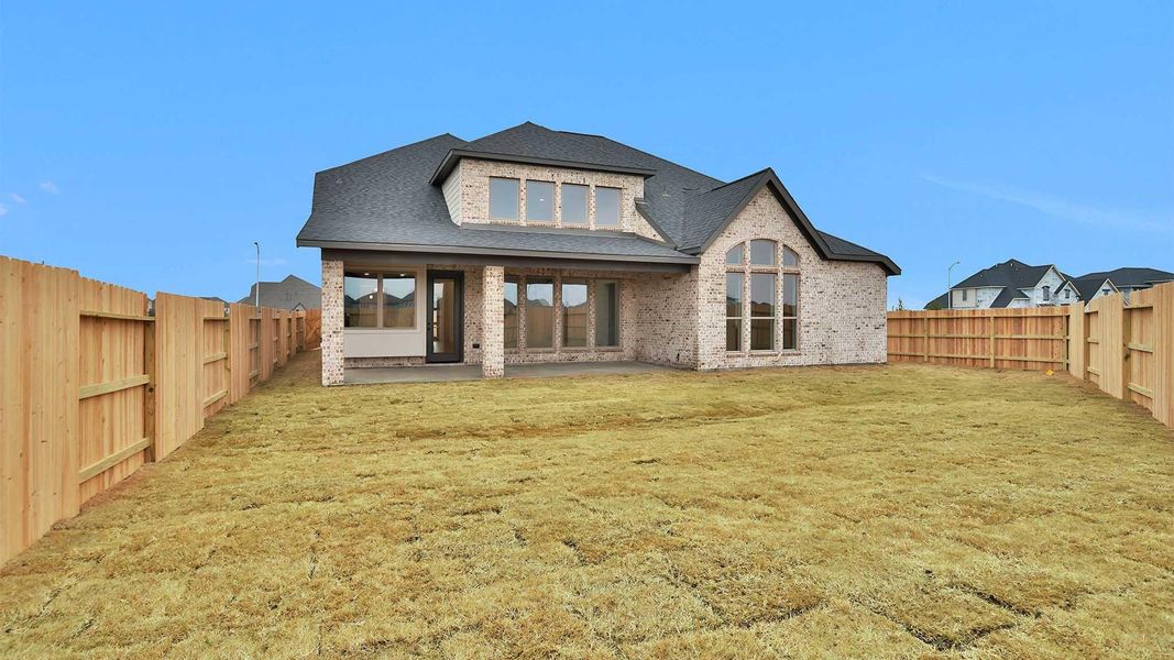 Exterior details and patio area of a home in StoneCreek Estates, Richmond (Image 3).