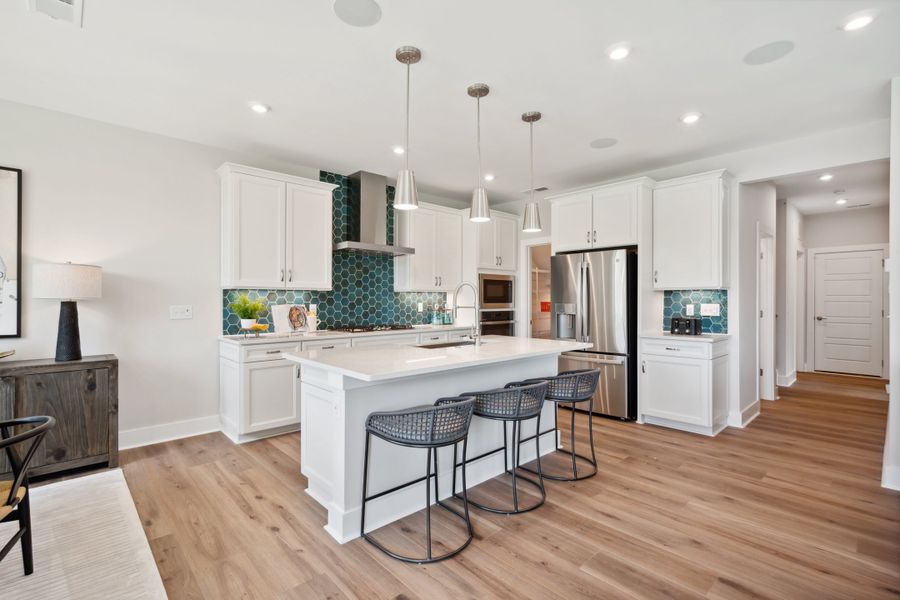 Furnished interior view inside a new home in Seven Oaks, Belmont (Image 8).