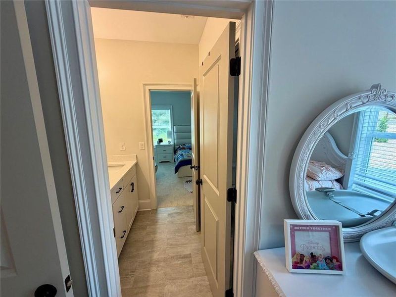Furnished interior view inside a new home in , Marietta (Image 39).
