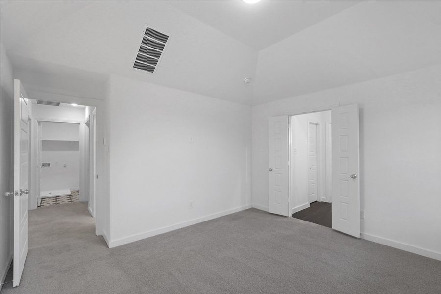 Representative Primary Bedroom - some options shown
