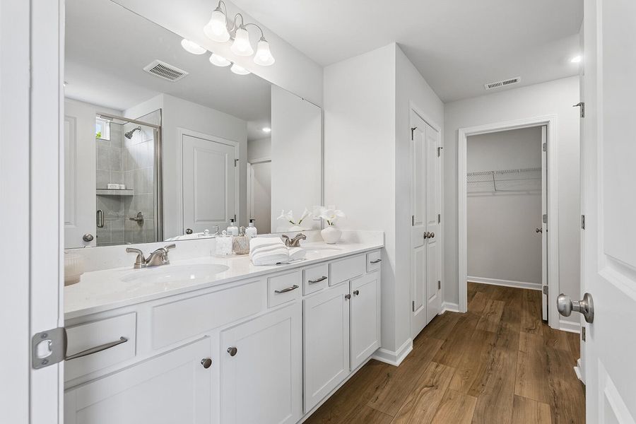 Furnished interior view inside a new home in Six Oaks, Summerville (Image 11).