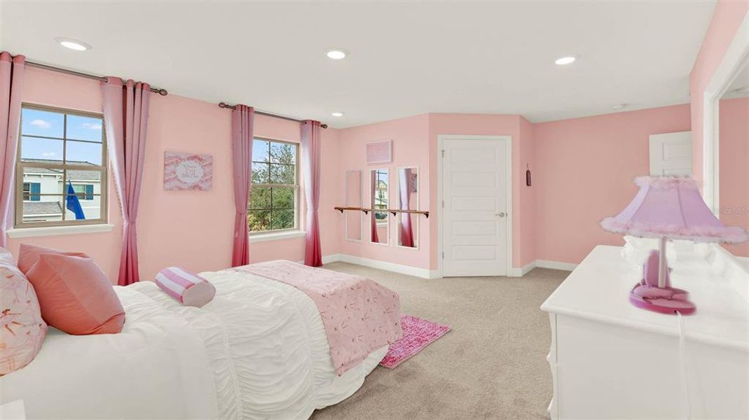 Furnished interior view inside a new home in Waterleigh, Winter Garden (Image 14).