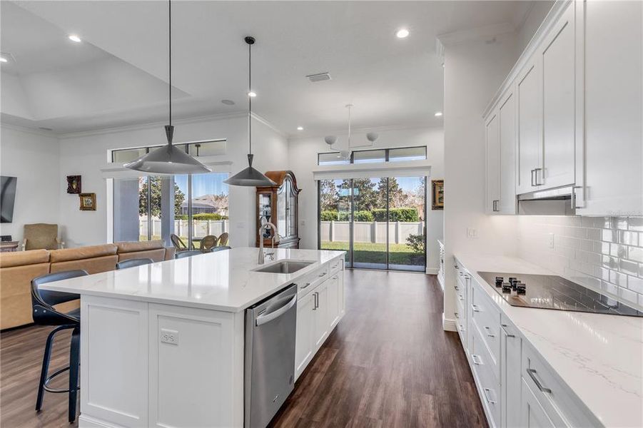 Furnished interior view inside a new home in , Mount Dora (Image 17). Furnished interior view inside a new home in , Mount Dora (Image 17).