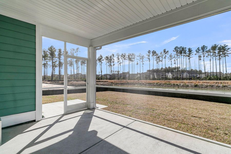 Exterior details and patio area of a home in Cherrywood Estates, Summerville (Image 21).