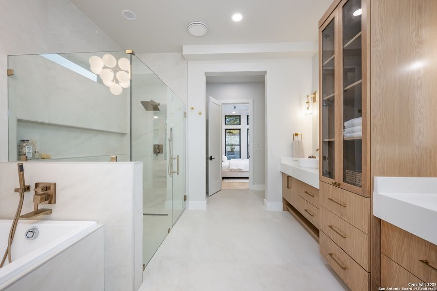 Furnished interior view inside a new home in , San Antonio (Image 5).