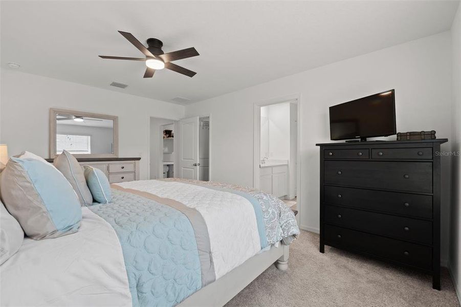 Furnished interior view inside a new home in Mirada, San Antonio (Image 6).