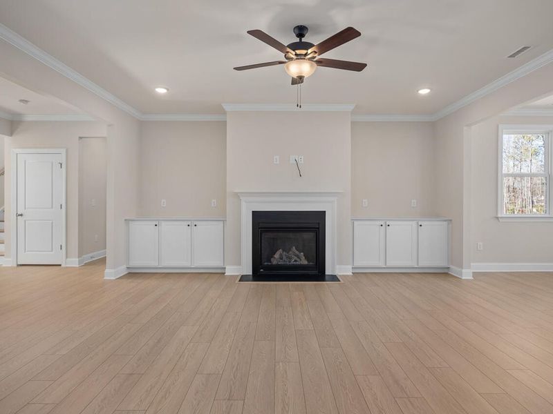 Spacious, unfurnished interior of a new home in Laneridge Estates, Raleigh (Image 16).