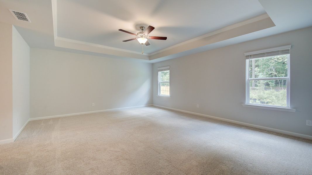 Furnished interior view inside a new home in Hamilton Lakes, Lawrenceville (Image 27).