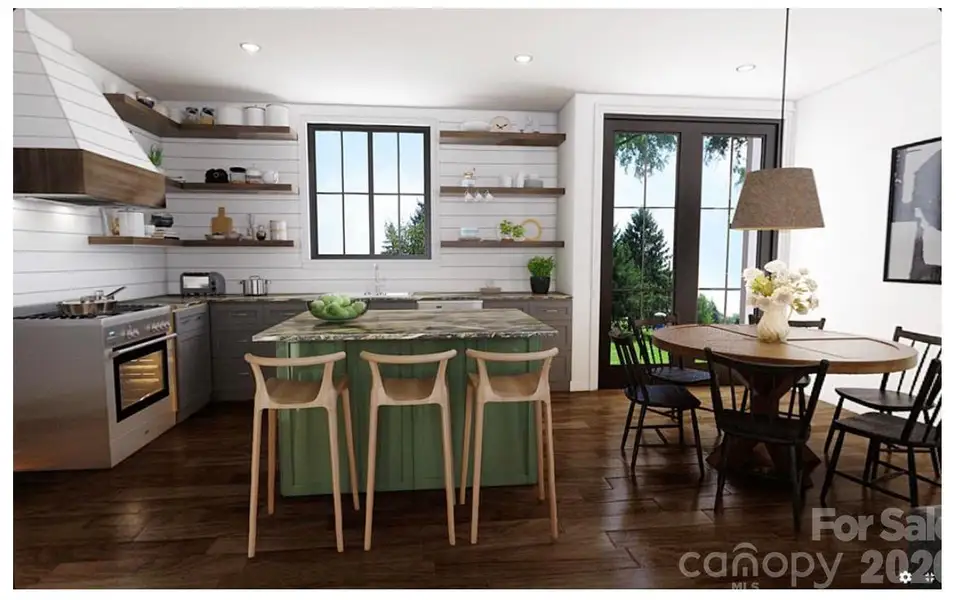 Furnished interior view inside a new home in , Penrose (Image 4).