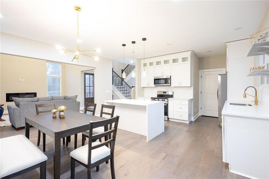 Furnished interior view inside a new home in , Douglasville (Image 27).