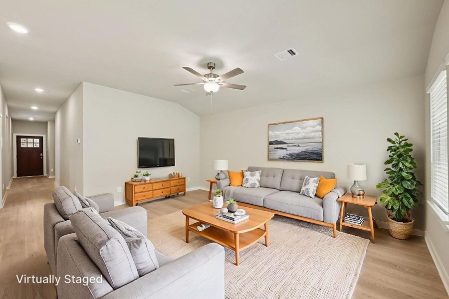 Photo is not of the actual home but is an inspirational photo of builder’s model home and may depict options, furnishings, and/or decorator features that are not included.