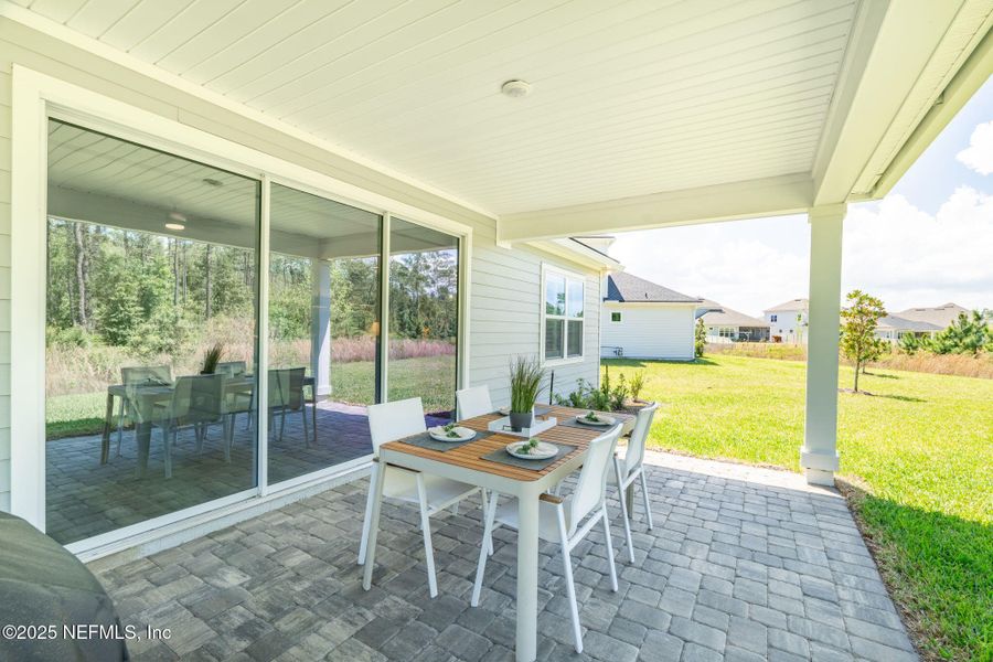 Furnished interior view inside a new home in , St. Augustine (Image 3).
