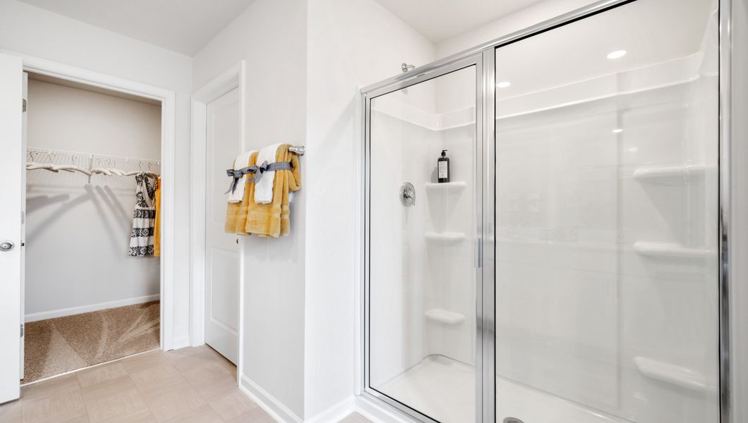 Representative furnished interior of a home built from the Hayden by D.R. Horton in Durbin Meadows Traditions, Fountain Inn (Image 30).