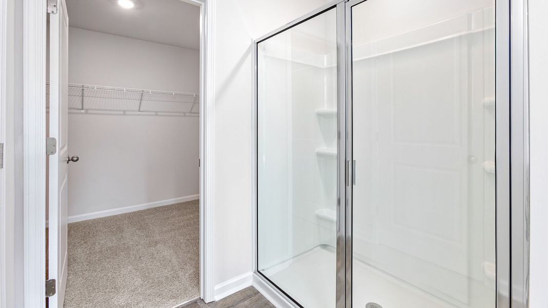 Spacious, unfurnished interior of a new home in Hudson Glen, Mocksville (Image 19). Spacious, unfurnished interior of a new home in Hudson Glen, Mocksville (Image 19).
