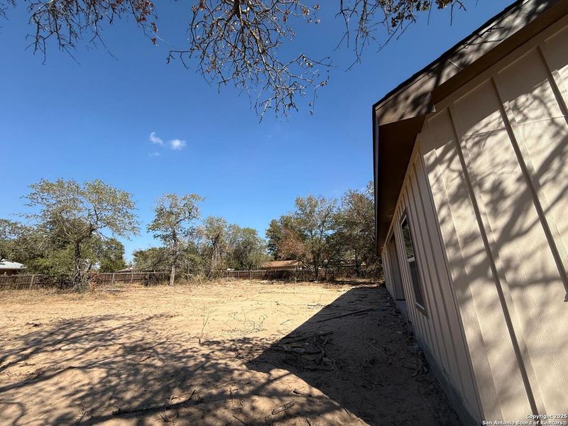 Exterior details and patio area of a home in , Poteet (Image 2). Exterior details and patio area of a home in , Poteet (Image 2).