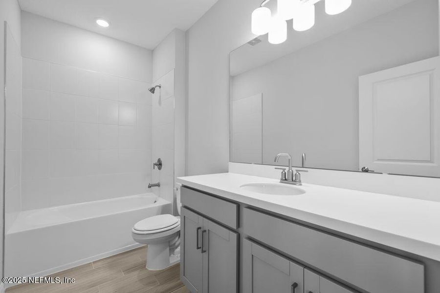 Furnished interior view inside a new home in , St. Augustine (Image 8).