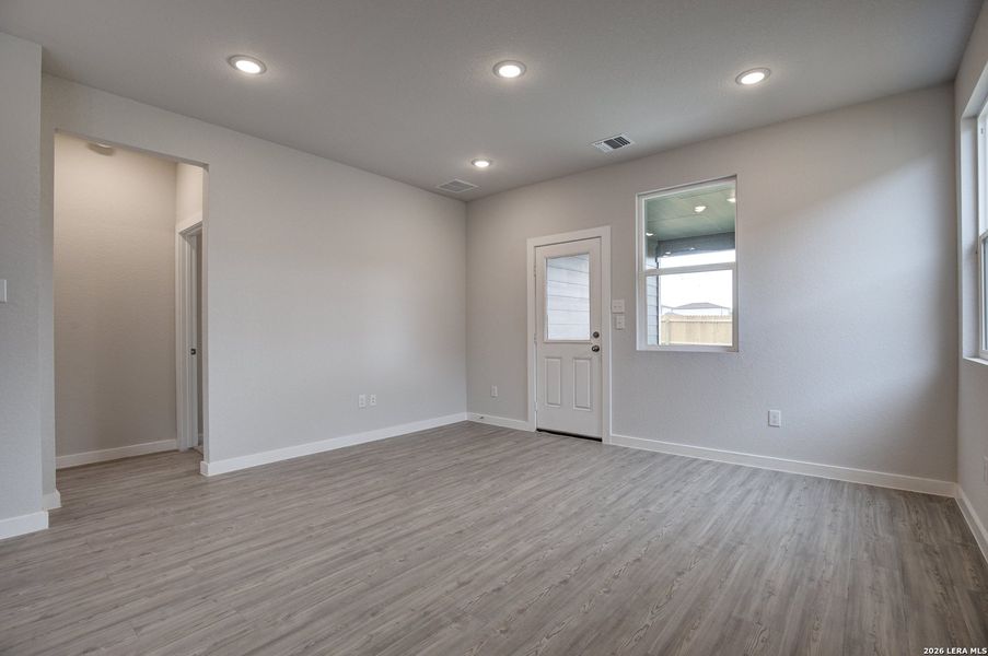 Spacious, unfurnished interior of a new home in Applewhite Meadows, San Antonio (Image 10). Spacious, unfurnished interior of a new home in Applewhite Meadows, San Antonio (Image 10).