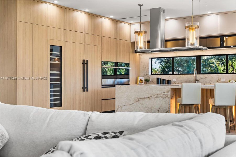 Furnished interior view inside a new home in , Wilton Manors (Image 11).