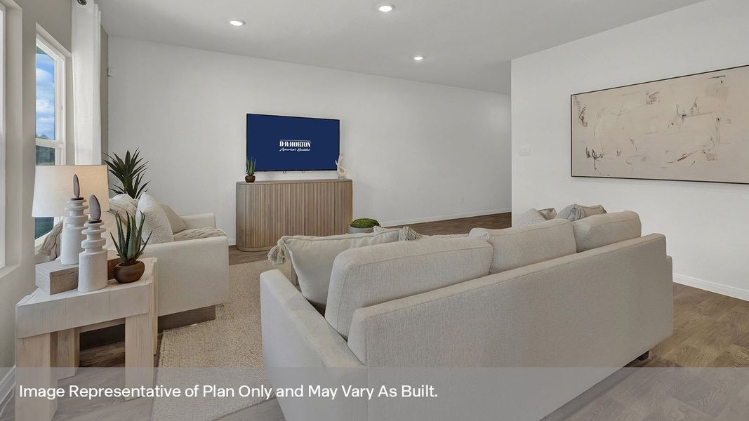 Representative furnished interior of a home built from the The Nicole by D.R. Horton in Paramount, Kyle (Image 14). Representative furnished interior of a home built from the The Nicole by D.R. Horton in Paramount, Kyle (Image 14).