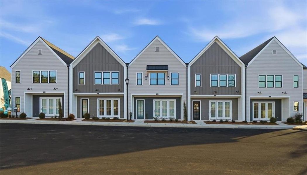 Front exterior of a new home in , Braselton, GA, highlighting curb appeal (Image 2). Front exterior of a new home in , Braselton, GA, highlighting curb appeal (Image 2).