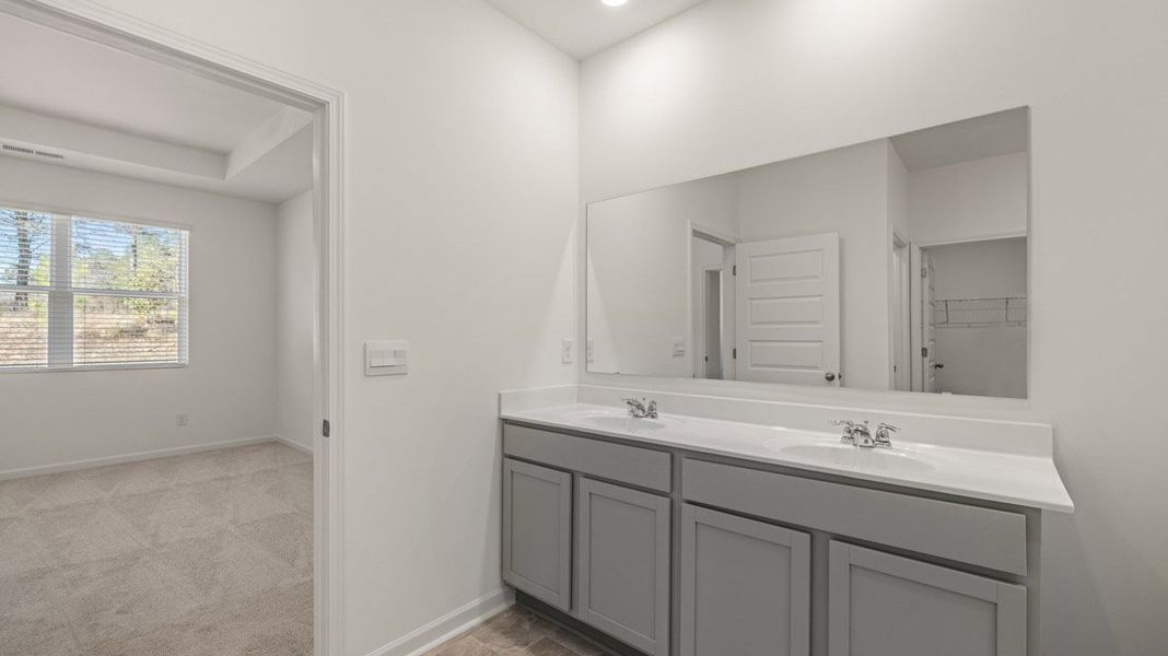 Furnished interior view inside a new home in The Abbey at Trolley Run Station, Aiken (Image 8). Furnished interior view inside a new home in The Abbey at Trolley Run Station, Aiken (Image 8).