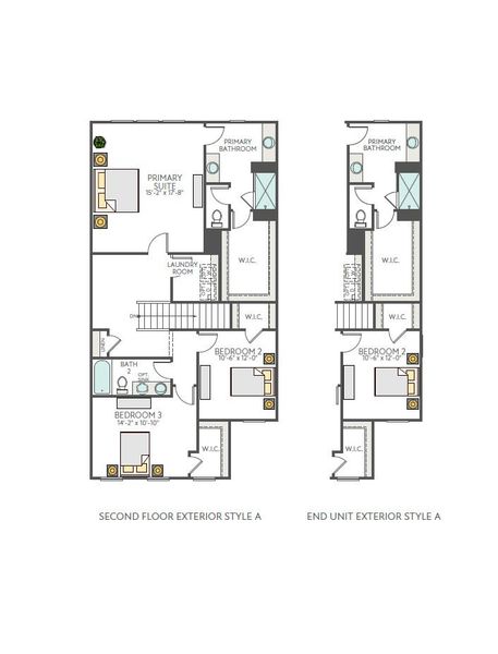 2D floor plan layout for the Astor by Tri Pointe Homes in Summit At Homestead, Chapel Hill, NC (Image 3). 2D floor plan layout for the Astor by Tri Pointe Homes in Summit At Homestead, Chapel Hill, NC (Image 3).