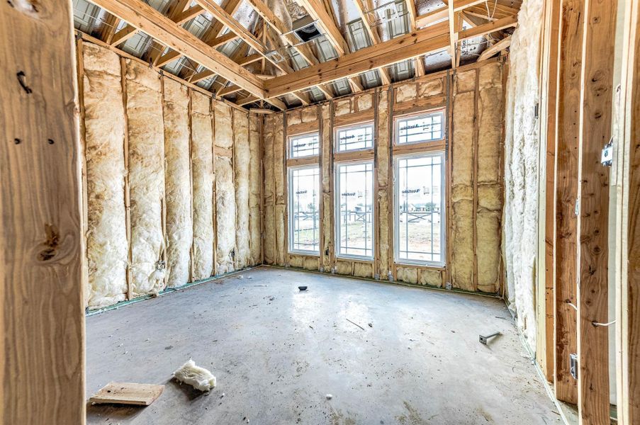 In-progress construction of a new home in , Needville, TX (Image 12).