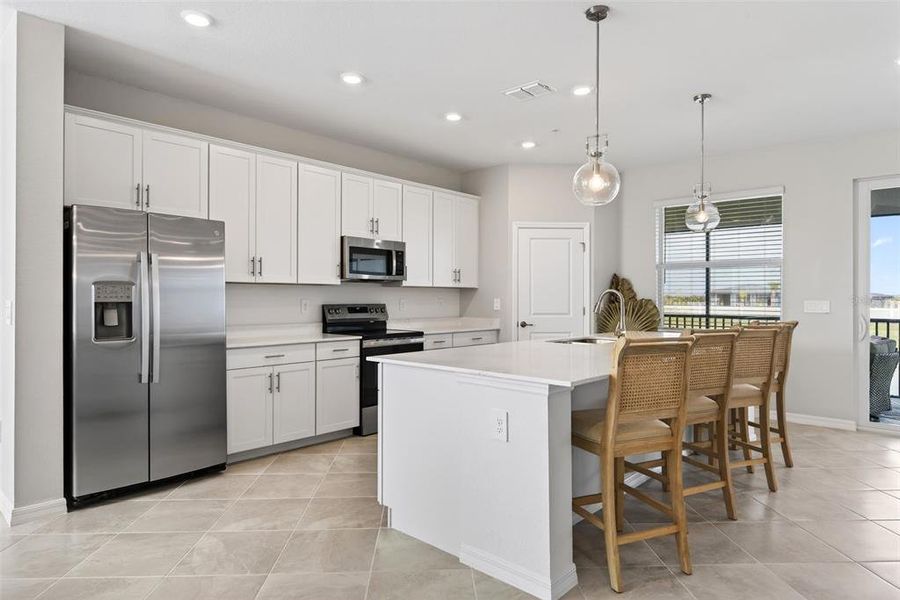 Furnished interior view inside a new home in , Venice (Image 37).