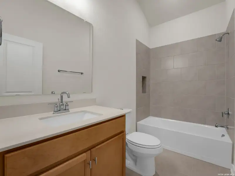 Furnished interior view inside a new home in Comanche Ridge, San Antonio (Image 8).