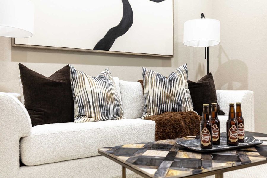 Representative Entertainment Room - some options shown Representative Entertainment Room - some options shown