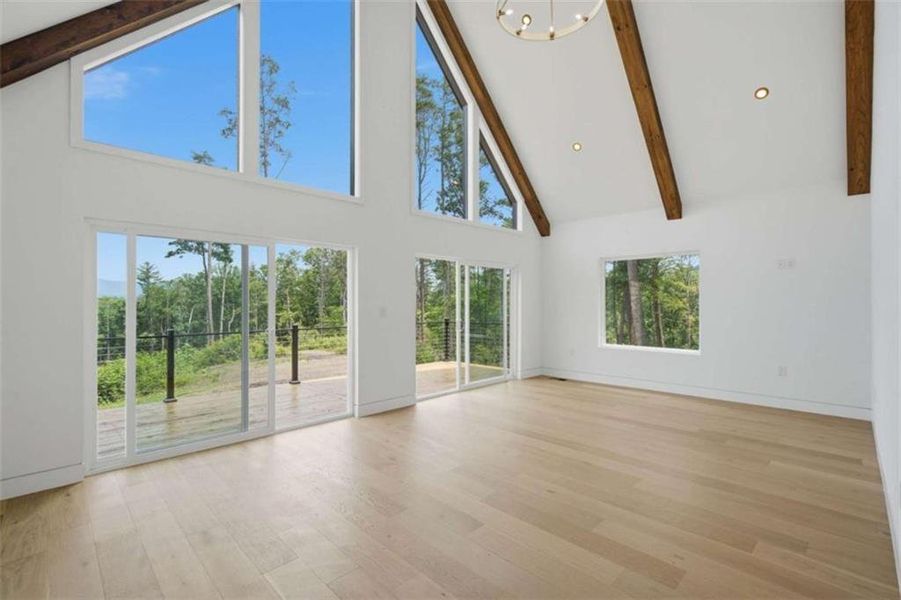 Spacious, unfurnished interior of a new home in , Ellijay (Image 20). Spacious, unfurnished interior of a new home in , Ellijay (Image 20).