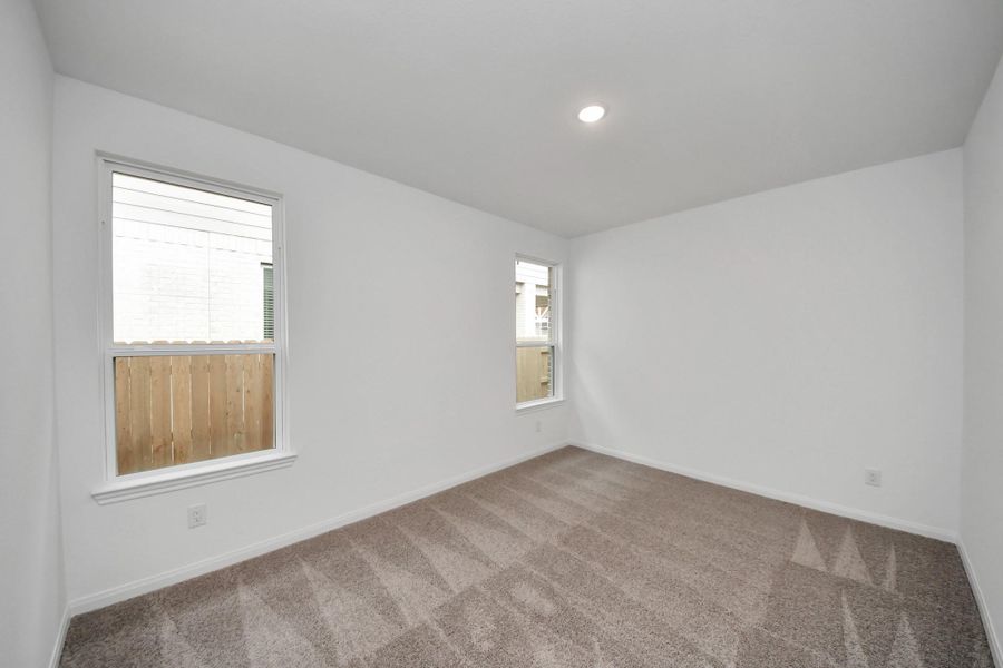 Spacious, unfurnished interior of a new home in 50' Traditional Homes at Elyson, Katy (Image 14). Spacious, unfurnished interior of a new home in 50' Traditional Homes at Elyson, Katy (Image 14).