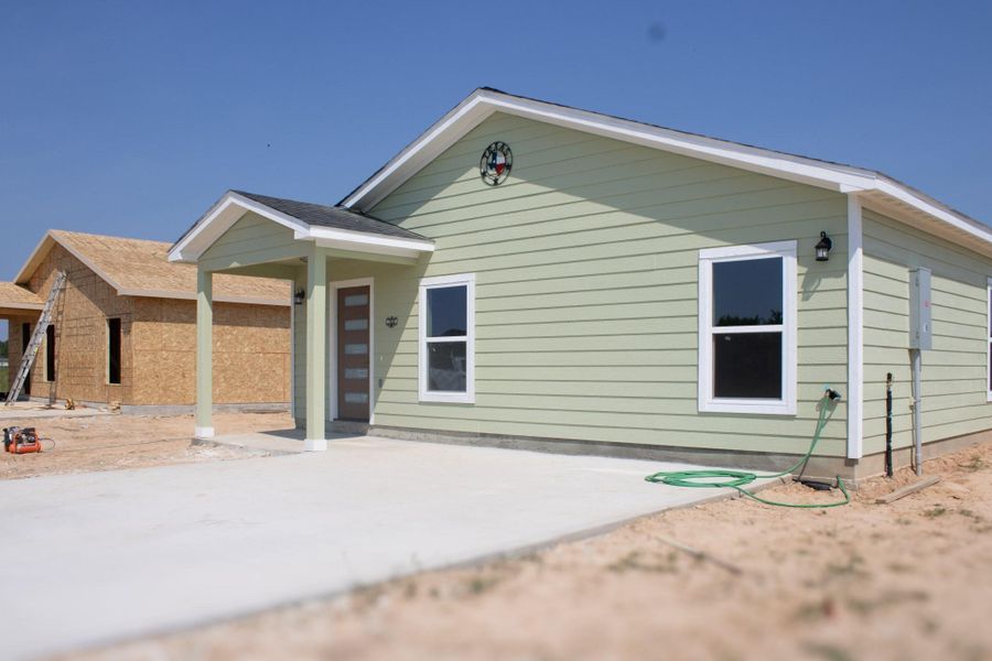 In-progress construction of a new home in , Cleveland, TX (Image 9).