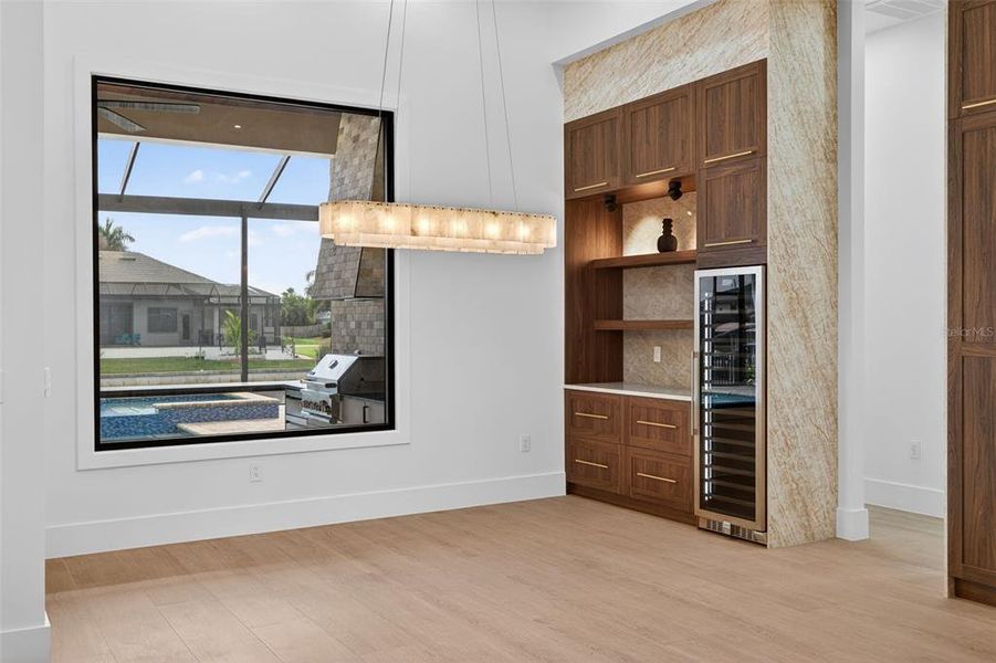 Furnished interior view inside a new home in , Cape Coral (Image 9). Furnished interior view inside a new home in , Cape Coral (Image 9).