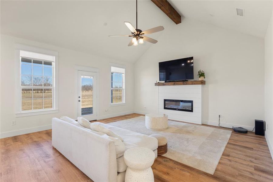 Furnished interior view inside a new home in , Lone Oak (Image 5).