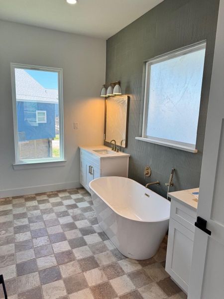 Furnished interior view inside a new home in , Freeport (Image 5).