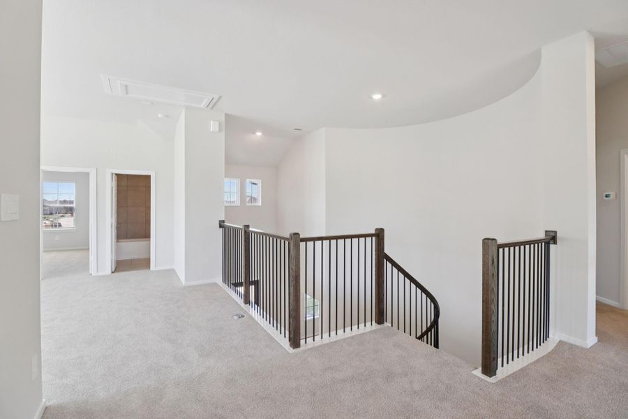 Photo is not of the actual home, but is an inspirational photo of builder’s model home and may depict options, furnishings, and/or decorator features that are not included