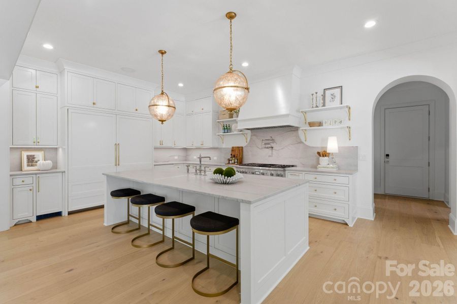 Furnished interior view inside a new home in , Davidson (Image 36).