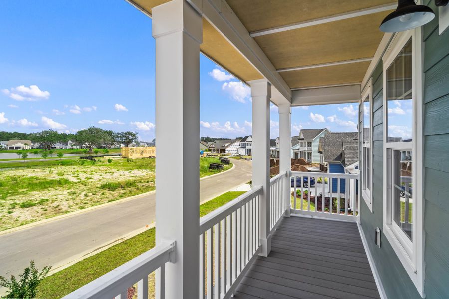 Representative exterior details of a home built from the The Birch by Chesapeake Homes in Bridgewater - Waterside Village, Little River (Image 3).