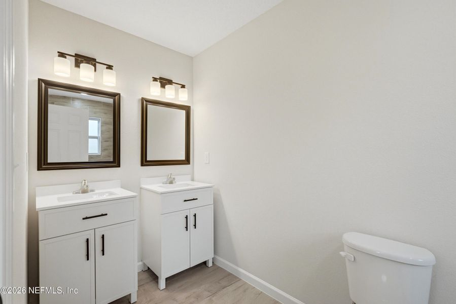 Furnished interior view inside a new home in , Jacksonville (Image 7). Furnished interior view inside a new home in , Jacksonville (Image 7).