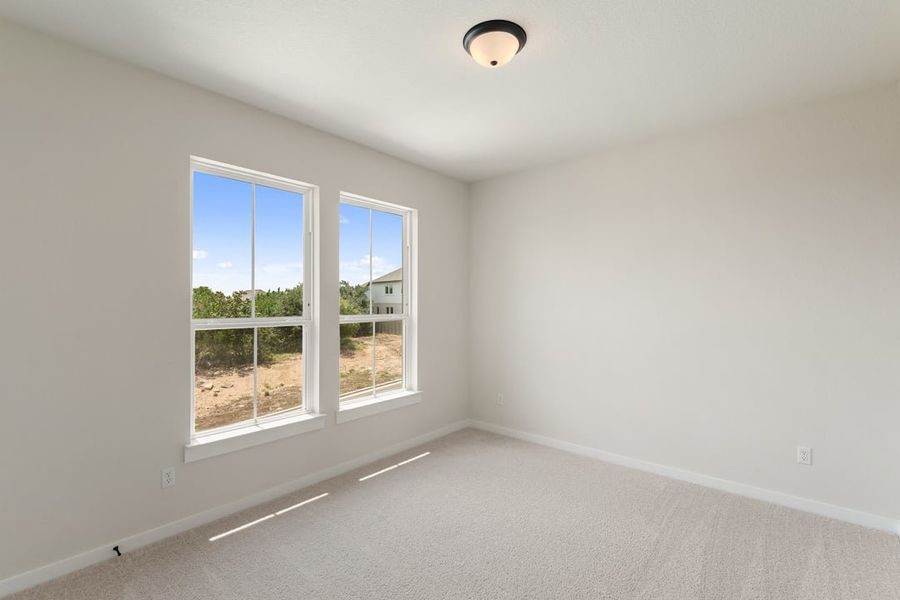 Spacious, unfurnished interior of a new home in Arbor Collection At Wolf Ranch, Georgetown (Image 39).