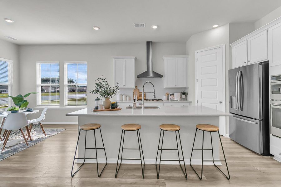 Furnished interior view inside a new home in Horizons at Summers Corner | 55+: The Legends, Summerville (Image 5).