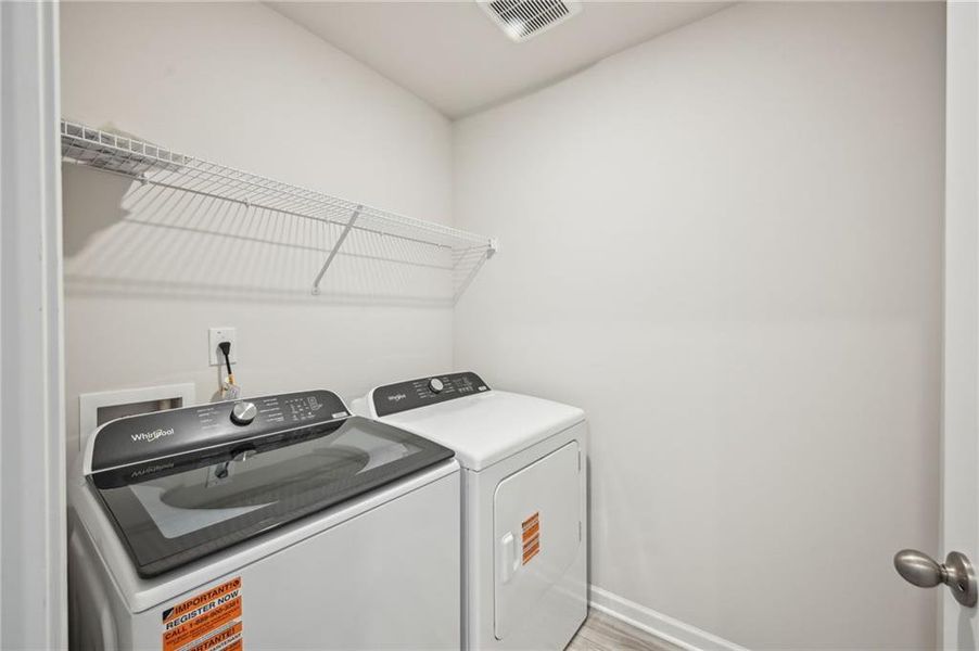 Furnished interior view inside a new home in Hawthorne Station, College Park (Image 7).