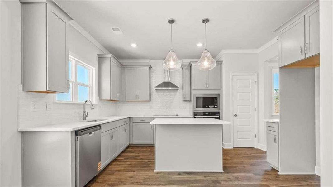 Furnished interior view inside a new home in Evergreen Crossing, Locust Grove (Image 8).