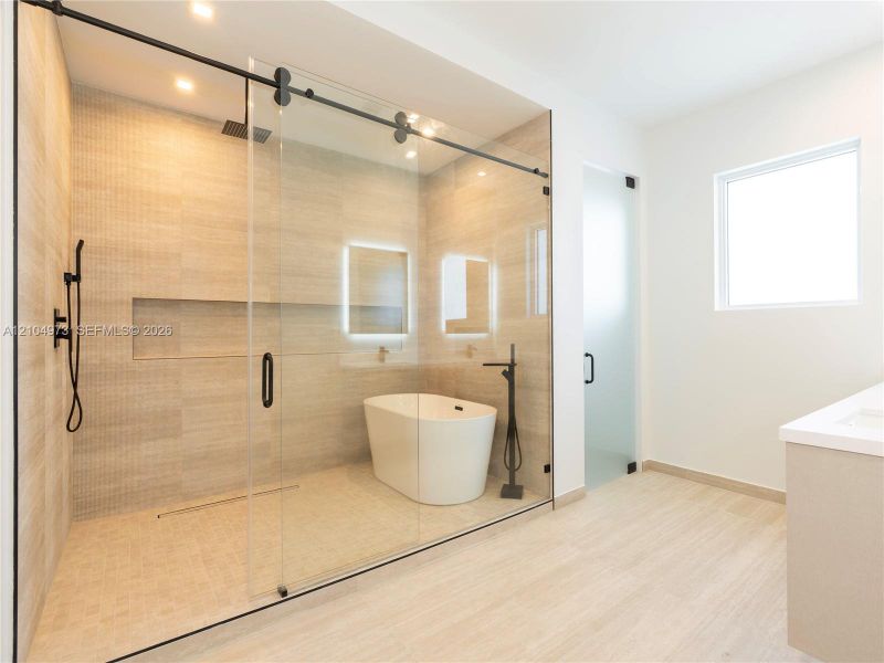 Furnished interior view inside a new home in , Fort Lauderdale (Image 12).