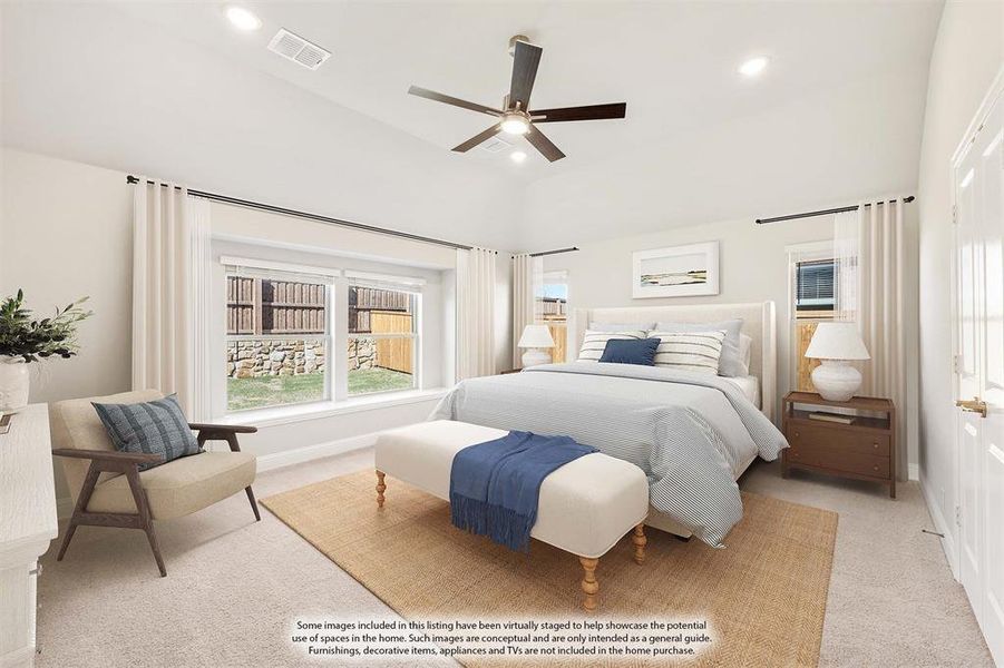 Furnished interior view inside a new home in Somerset, Venus (Image 18).