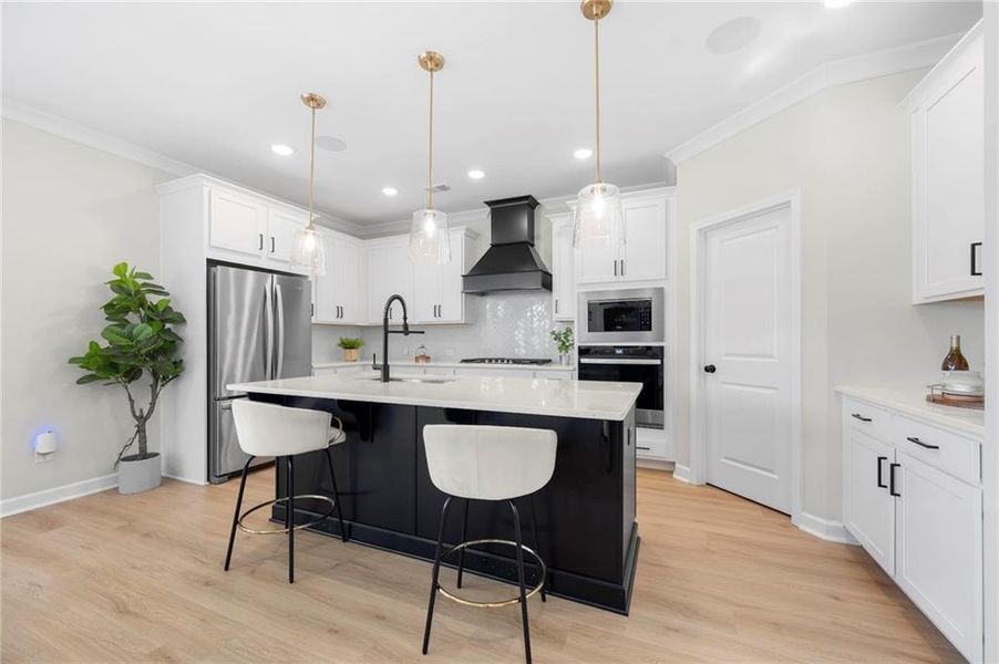 Furnished interior view inside a new home in Avenbrook, Mableton (Image 8).