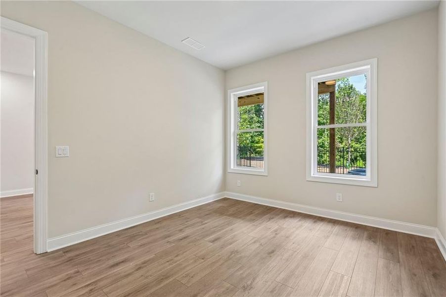 Spacious, unfurnished interior of a new home in Waterside, Peachtree Corners (Image 48).
