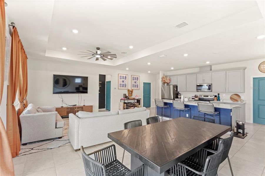 Furnished interior view inside a new home in , Kissimmee (Image 14). Furnished interior view inside a new home in , Kissimmee (Image 14).