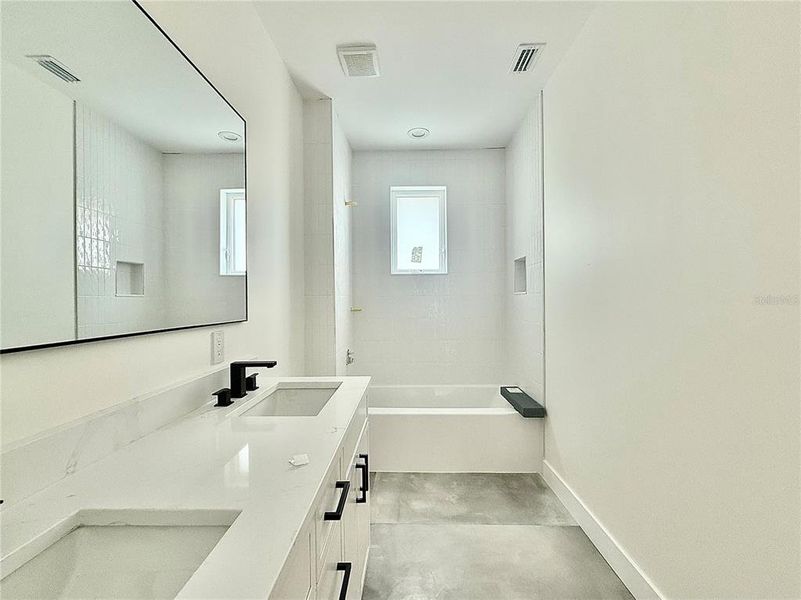 Furnished interior view inside a new home in , Port Richey (Image 4).